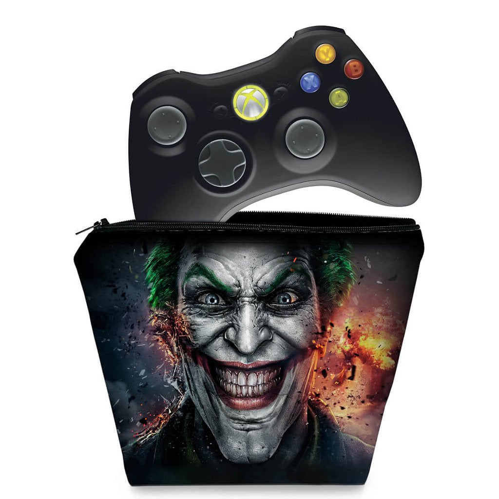 Capa Case Xbox 360 Controle - Coringa Joker #b