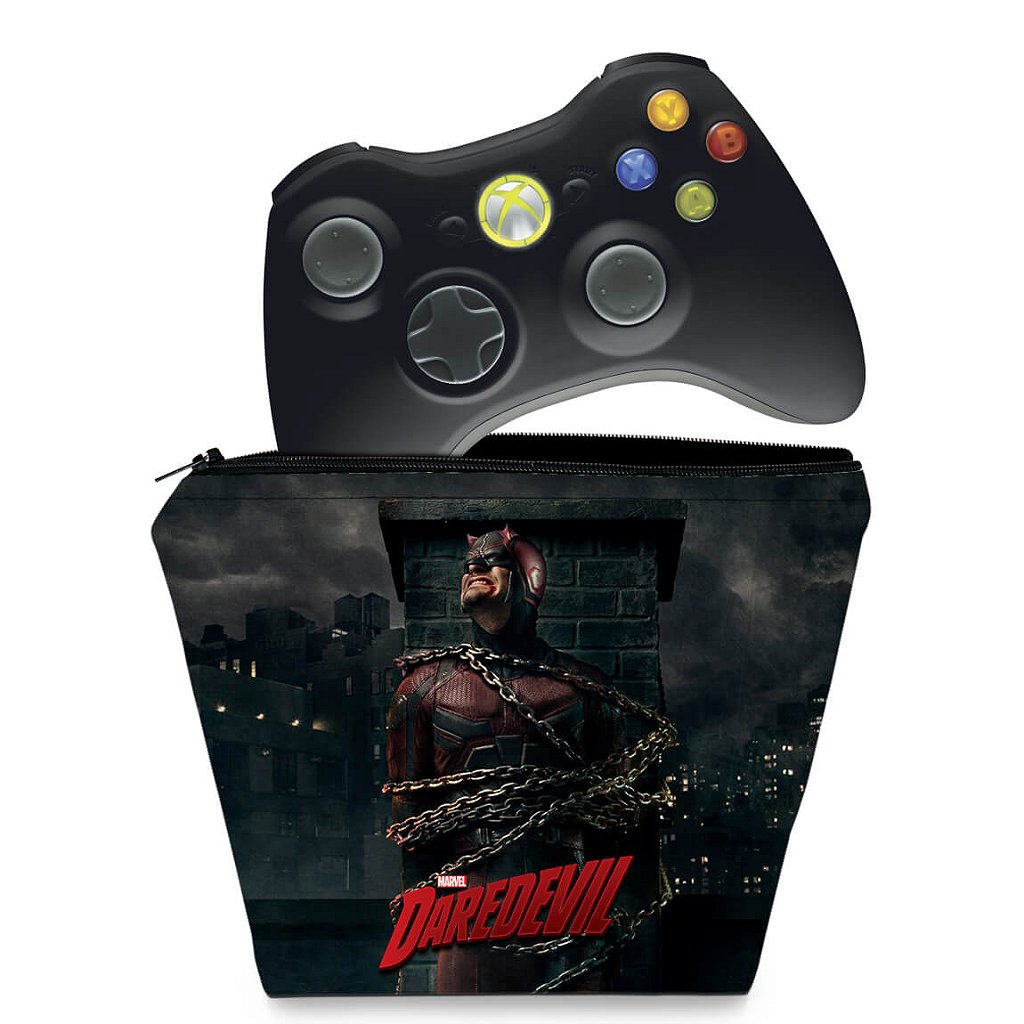 Capa Case Xbox 360 Controle - Daredevil Demolidor