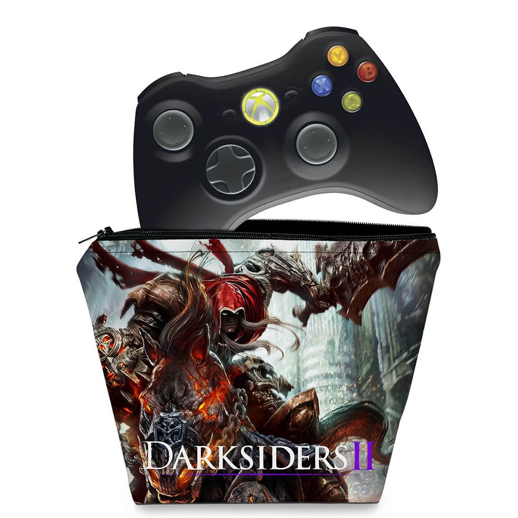 Capa Case Xbox 360 Controle - Darksiders Wrath Of War