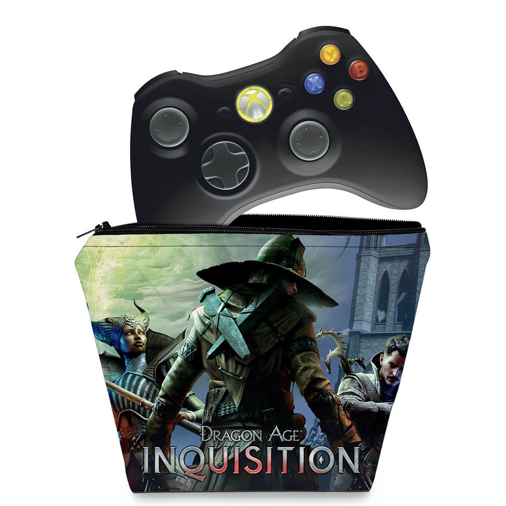 Capa Case Xbox 360 Controle - Dragon Age Inquisition
