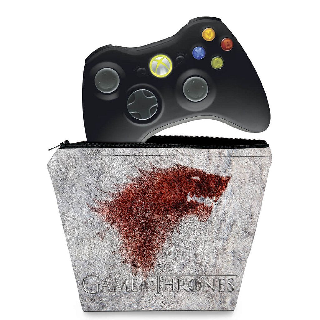 Capa Case Xbox 360 Controle - Game Of Thrones #a
