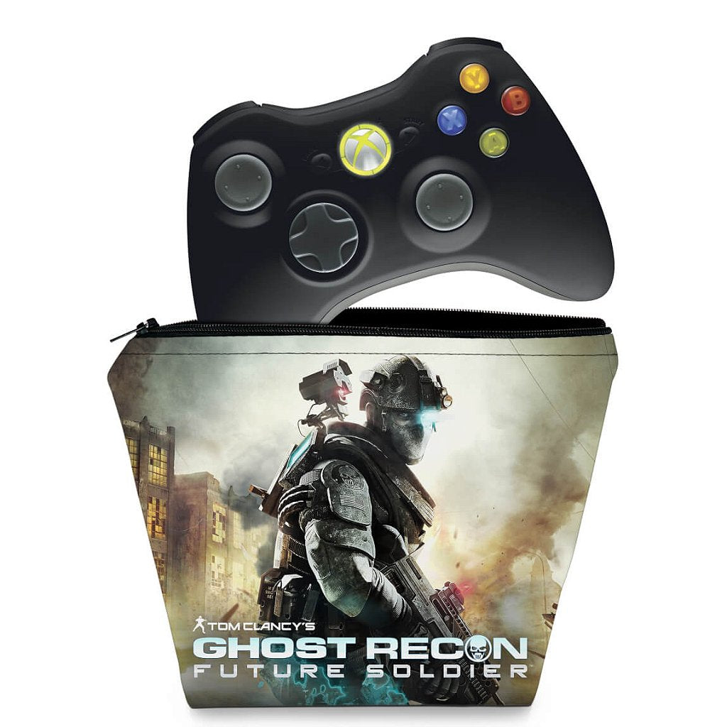 Capa Case Xbox 360 Controle - Ghost Recon Future 2 Ud