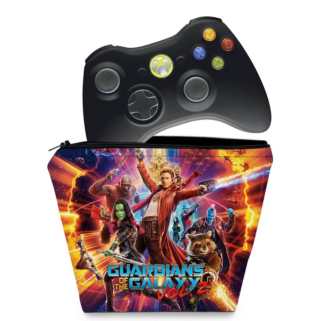 Capa Case Xbox 360 Controle - Guardioes Da Galaxia 2