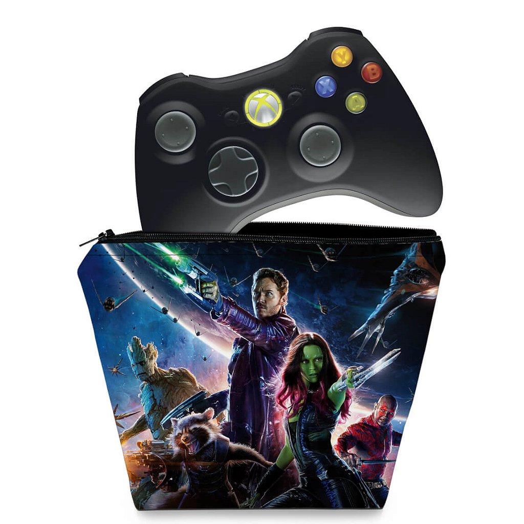 Capa Case Xbox 360 Controle - Guardiões Da Galaxia