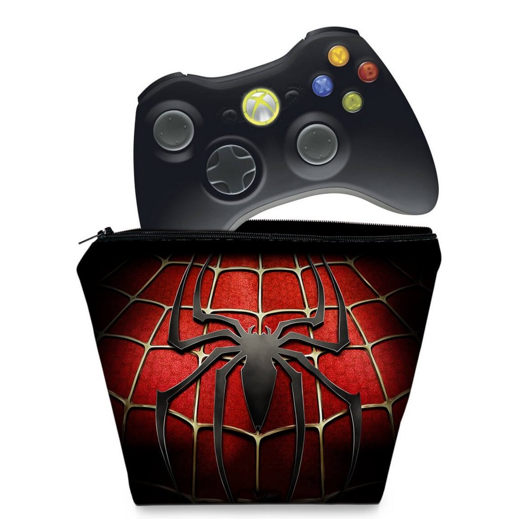 Capa Case Xbox 360 Controle - Homem-aranha A - Pop Arte Skins - foto 4