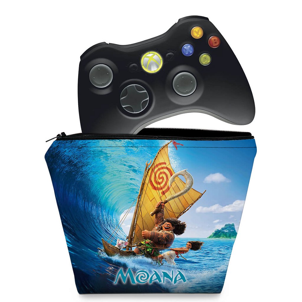 Capa Case Xbox 360 Controle - Moana