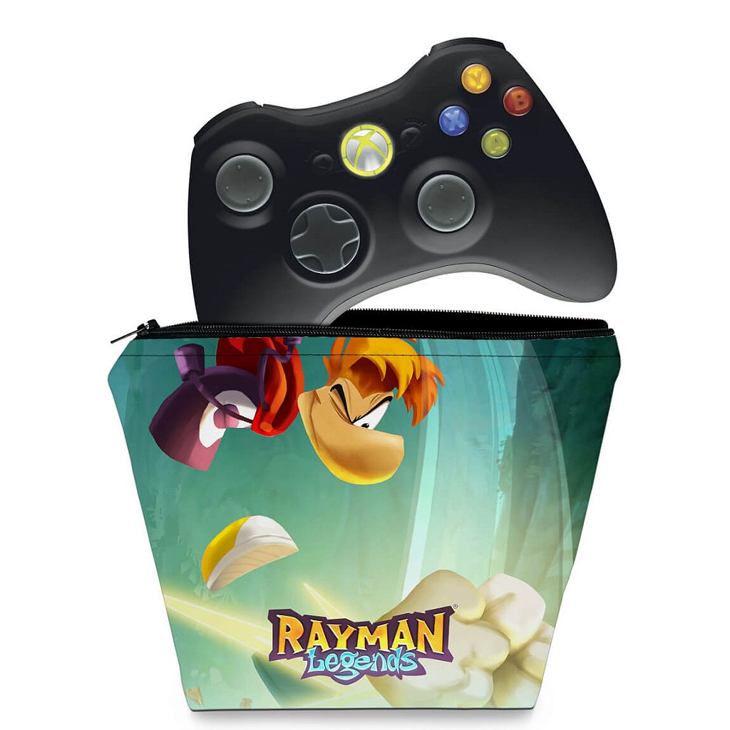 Capa Case Xbox 360 Controle - Rayman Legends