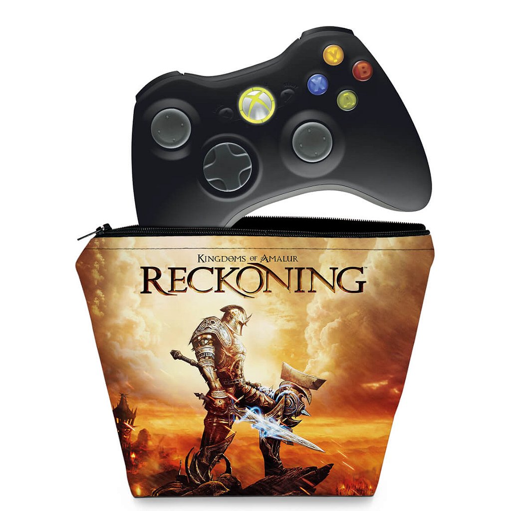 Capa Case Xbox 360 Controle - Reckoning