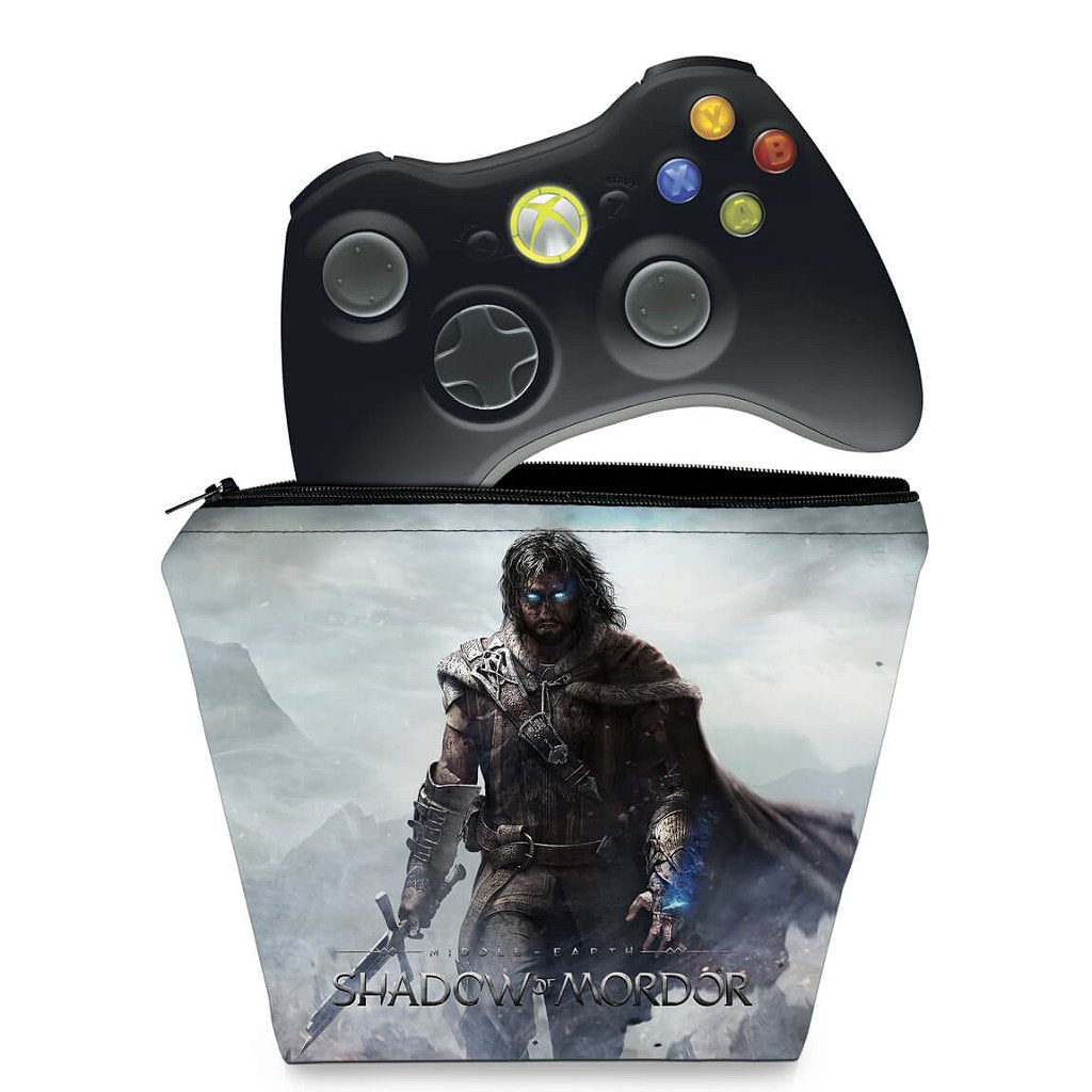 Capa Case Xbox 360 Controle - Shadow Of Mordor