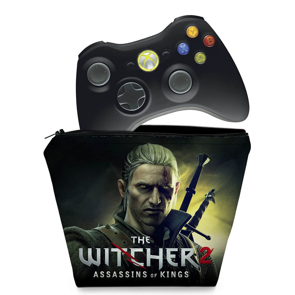 Capa Case Xbox 360 Controle - The Witcher 2