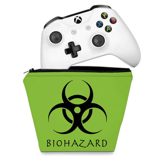 Capa Case Xbox One Controle - Biohazard Radioativo