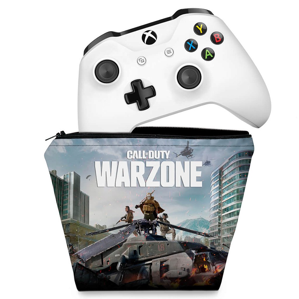Capa Case Xbox One Controle - Call of Duty Warzone