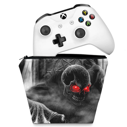 Capa Case Xbox One Controle - Caveira Skull