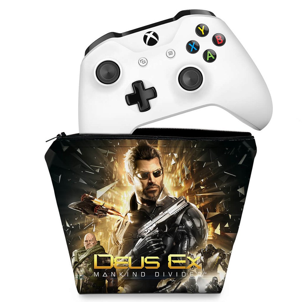 Capa Case Xbox One Controle - Deus Ex: Mankind Divided