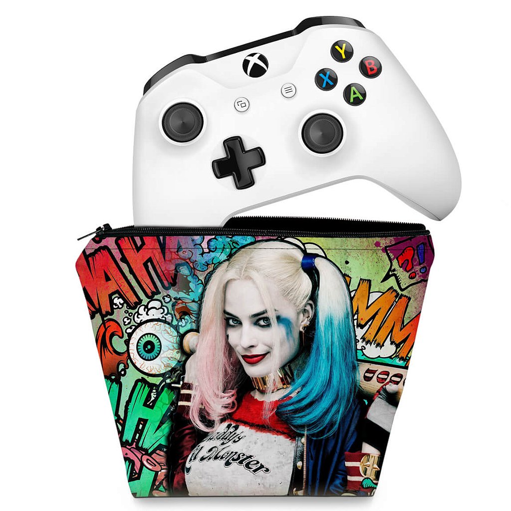 Capa Case Xbox One Controle - Esquadrão Suicida #A