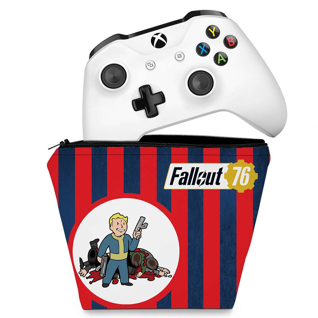 Capa Case Xbox One Controle - Fallout 76