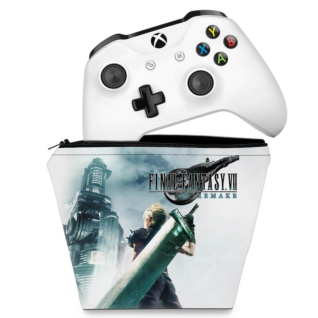 Capa Case Xbox One Controle - Final Fantasy 7 Remake