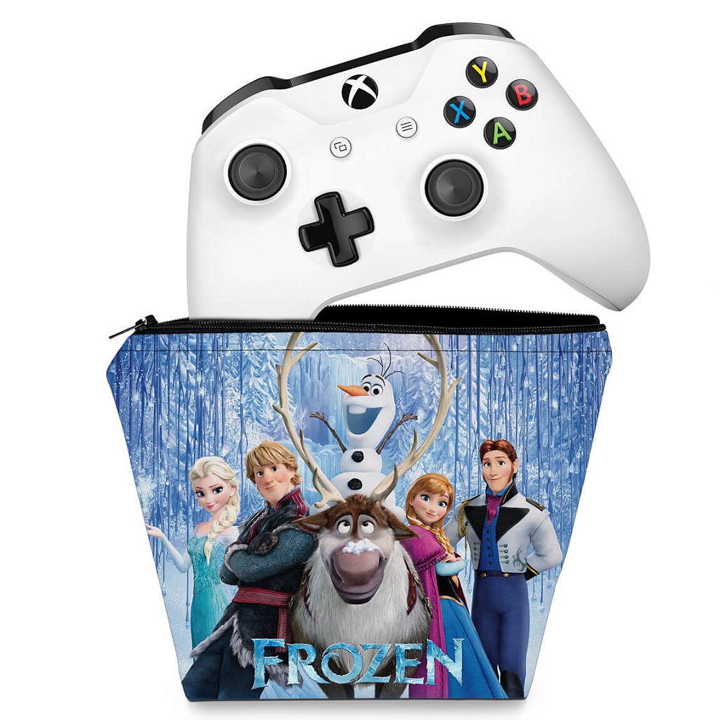 Capa Case Xbox One Controle - Frozen