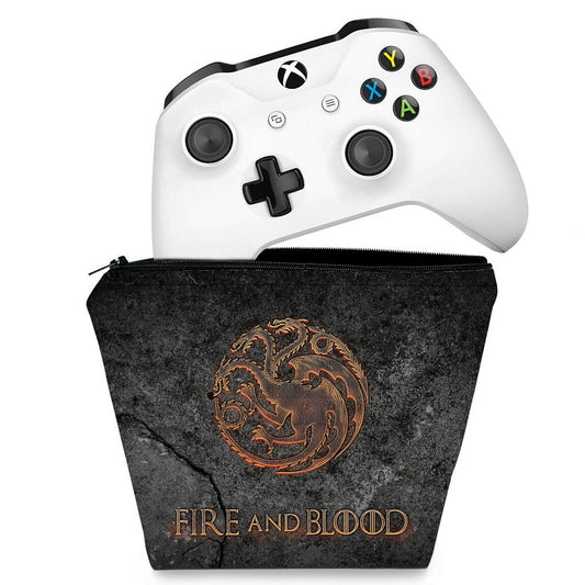 Capa Case Xbox One Controle - Game of Thrones Targaryen