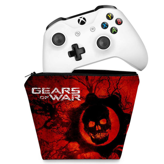 Capa Case Xbox One Controle - Gears of War - Skull