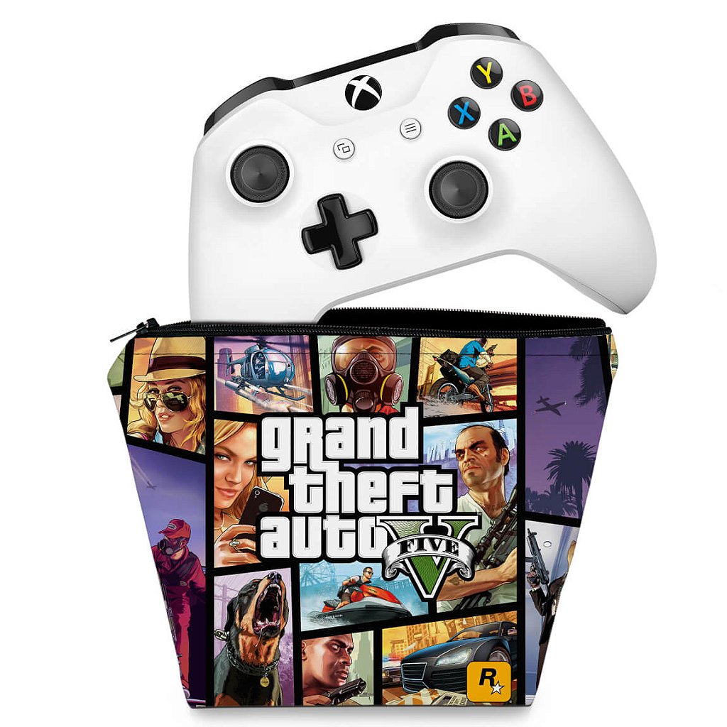 Capa Case Xbox One Controle - GTA V