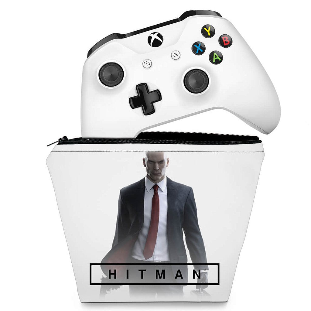 Capa Case Xbox One Controle - Hitman 2016