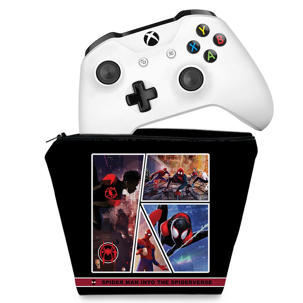 Capa Case Xbox One Controle - Homem-Aranha no Aranhaverso