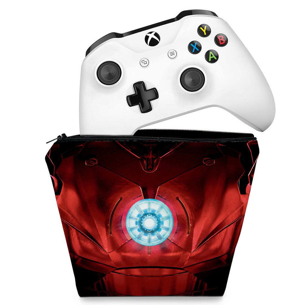 Capa Case Xbox One Controle - Iron Man - Homem de Ferro