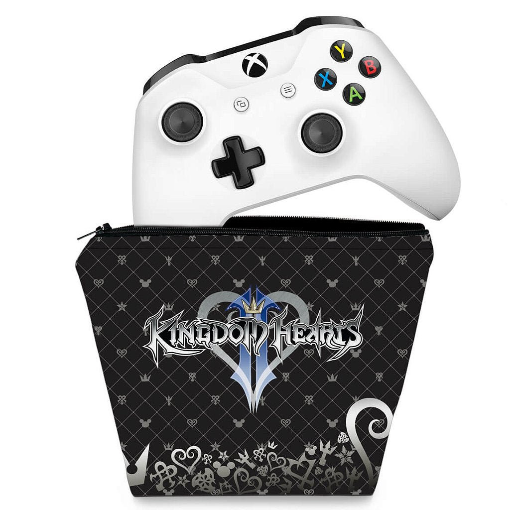 Capa Case Xbox One Controle - Kingdom Hearts 3 III
