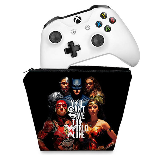 Capa Case Xbox One Controle - Liga da Justiça