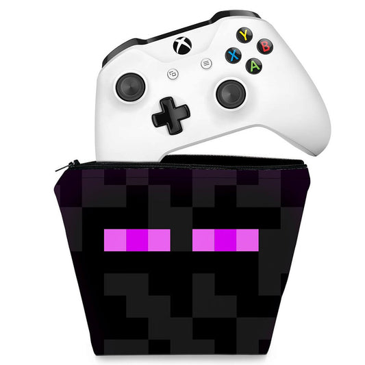 Capa Case Xbox One Controle - Minecraft Enderman