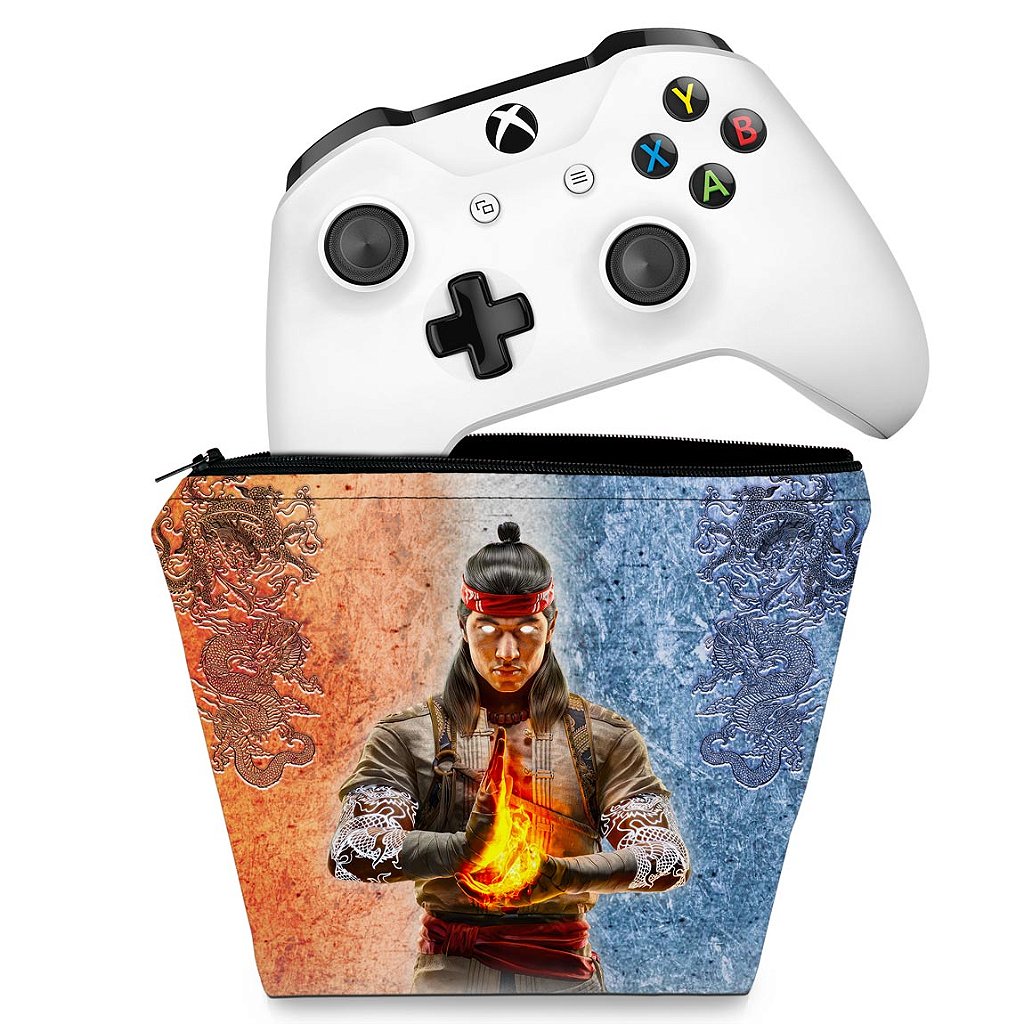 Capa Case Xbox One Controle - Mortal Kombat 1