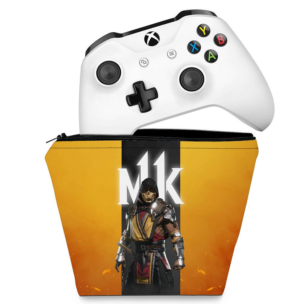 Capa Case Xbox One Controle - Mortal Kombat 11