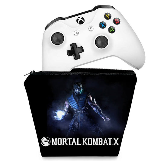 Capa Case Xbox One Controle - Mortal Kombat X - Subzero