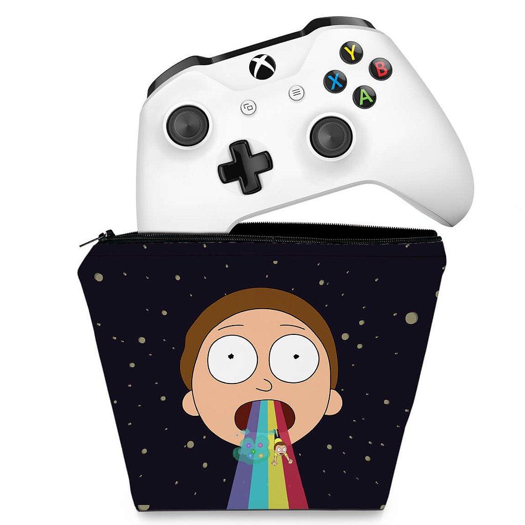 Capa Case Xbox One Controle - Morty Rick and Morty