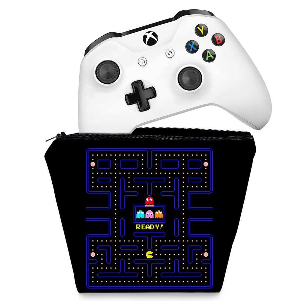 Capa Case Xbox One Controle - Pac Man