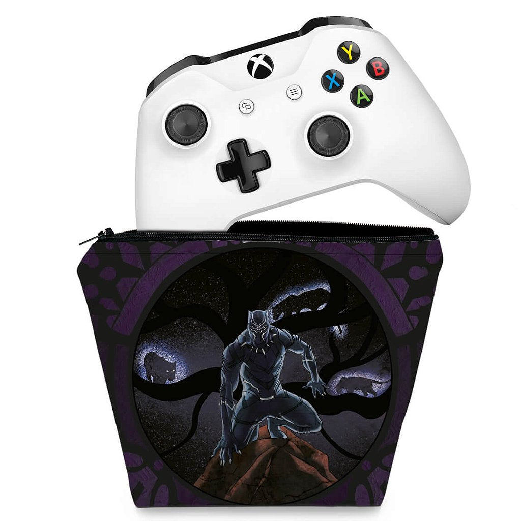 Capa Case Xbox One Controle - Pantera Negra