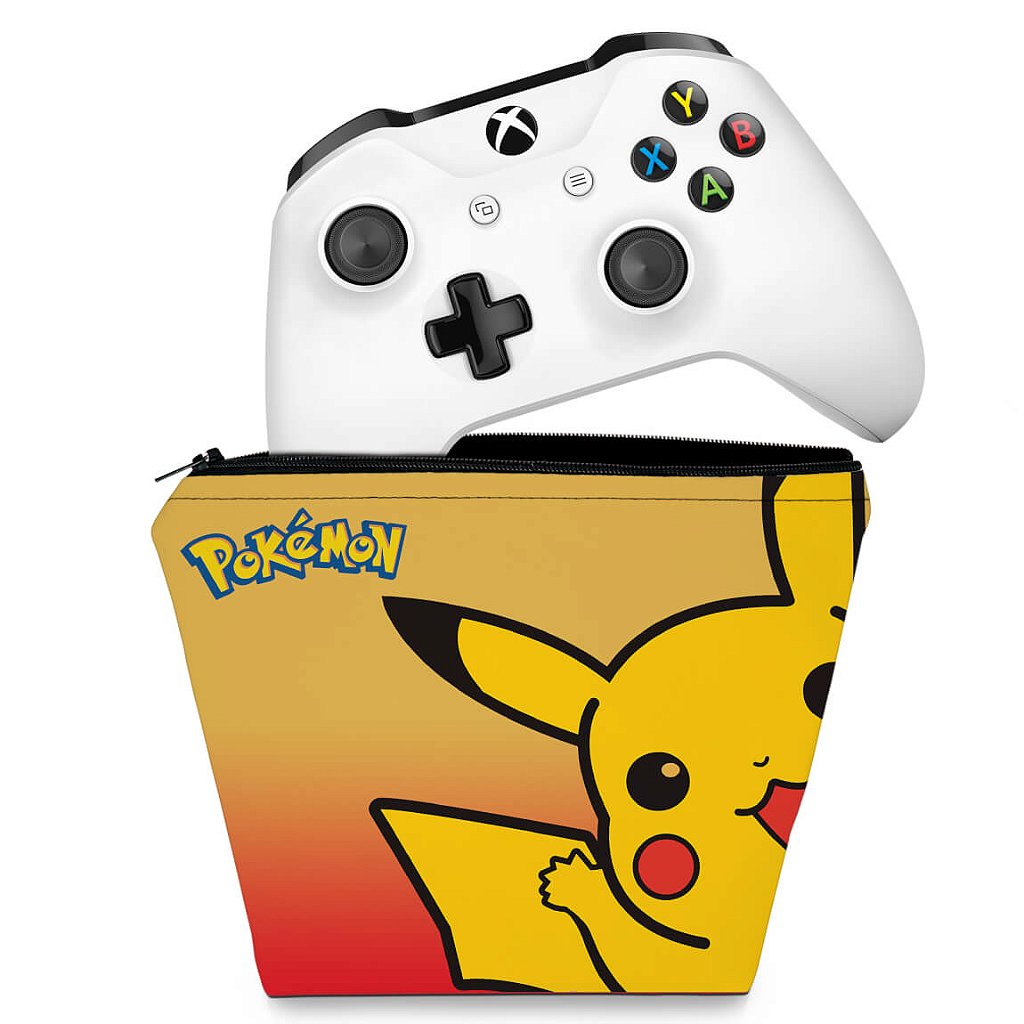 Capa Case Xbox One Controle - Pokemon Pikachu