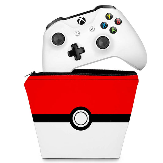 Capa Case Xbox One Controle - Pokemon Pokebola