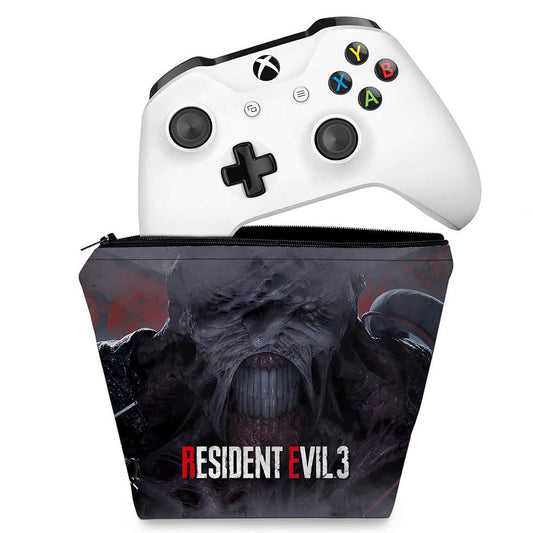 Capa Case Xbox One Controle - Resident Evil 3 Remake
