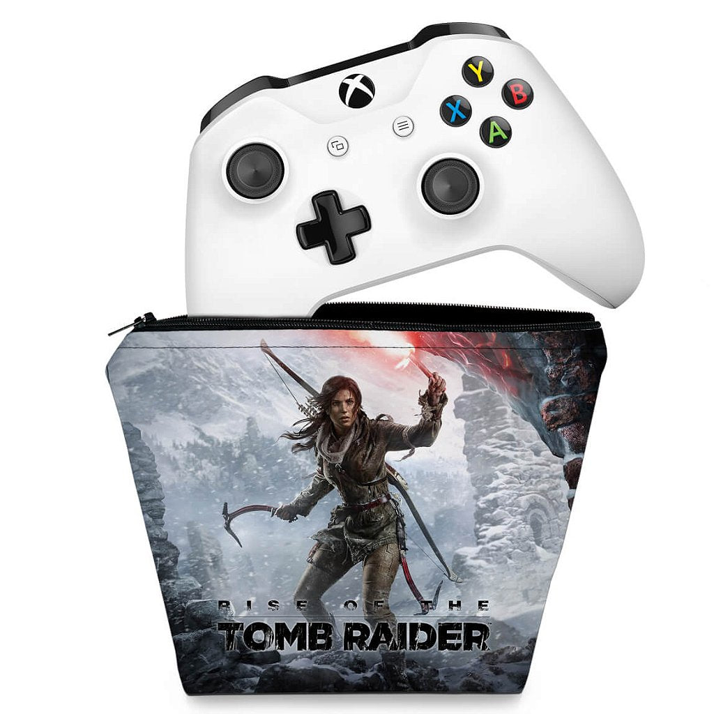 Capa Case Xbox One Controle - Rise of the Tomb Raider