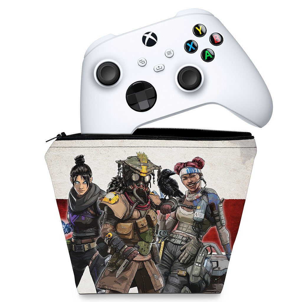 Capa Case Xbox Series S X Controle - Apex Legends