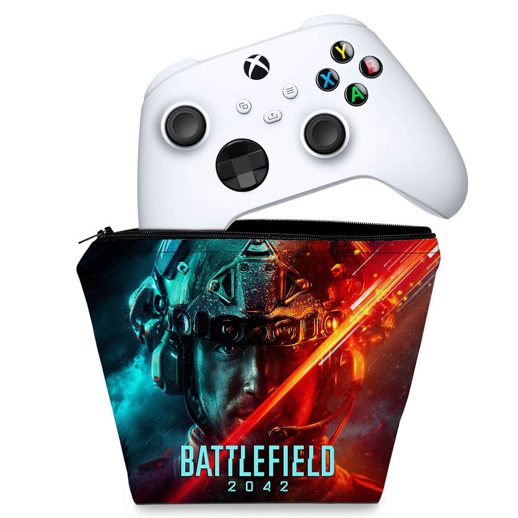 Capa Case Xbox Series S X Controle - Battlefield 2042