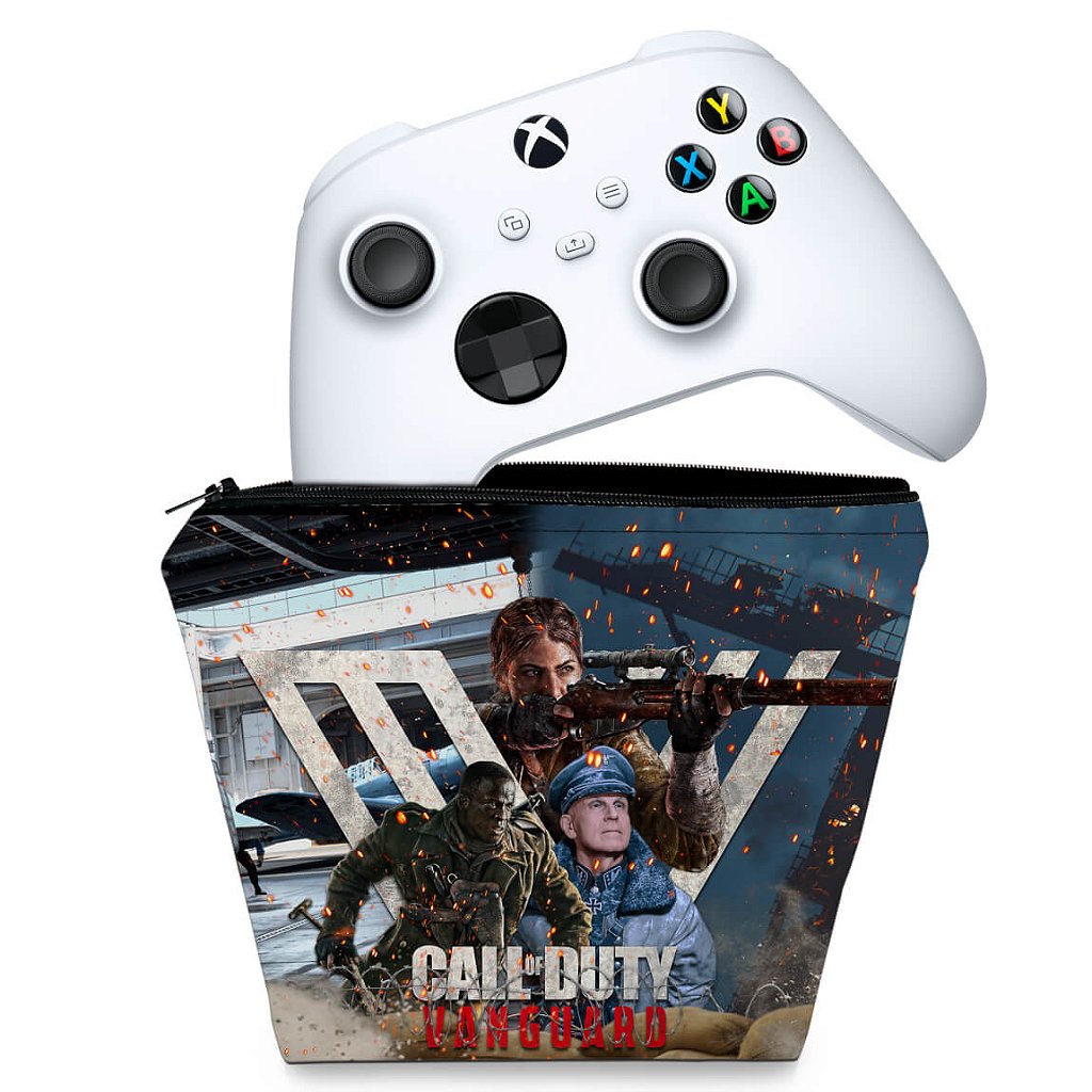 Capa Case Xbox Series S X Controle - Call of Duty Vanguard
