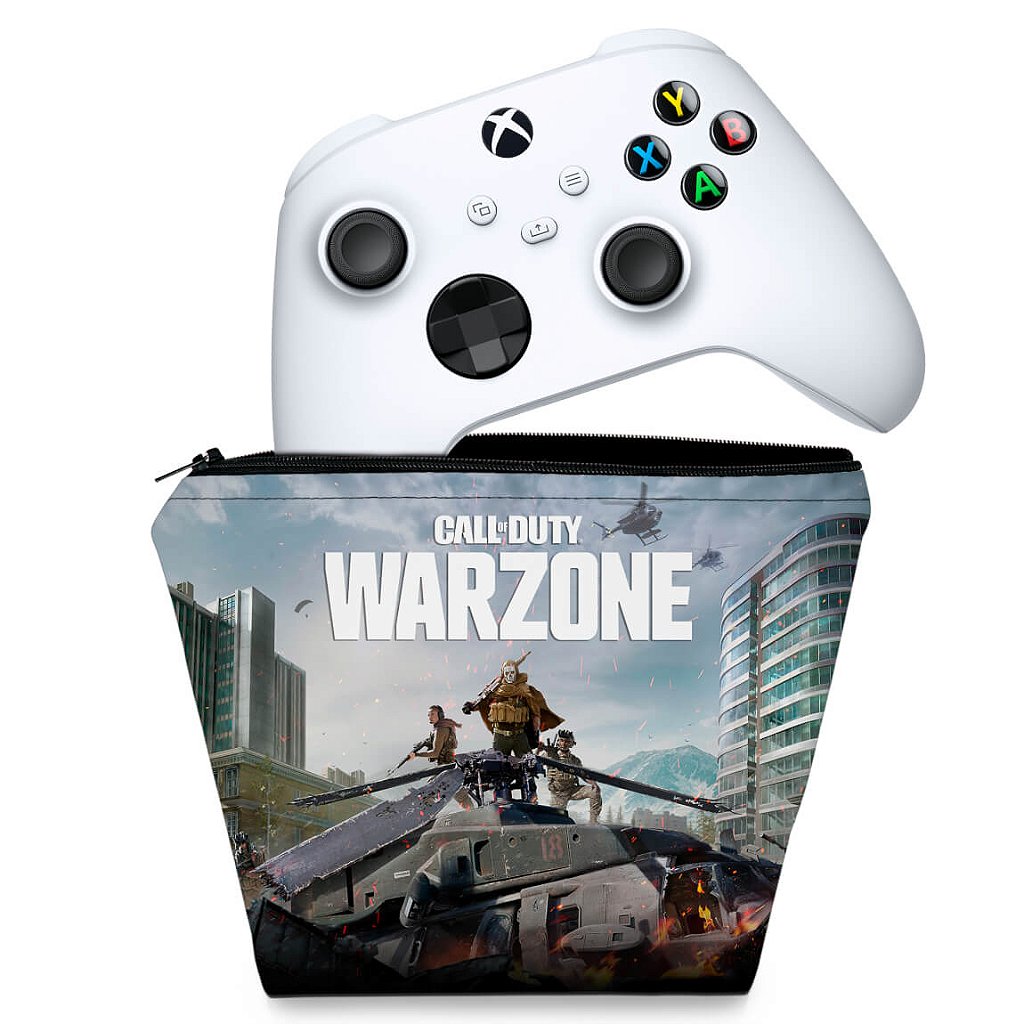 Capa Case Xbox Series S X Controle - Call of Duty Warzone