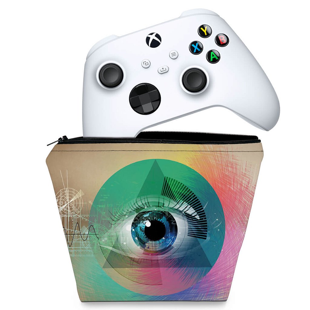 Capa Case Xbox Series S X Controle - Abstrato #89
