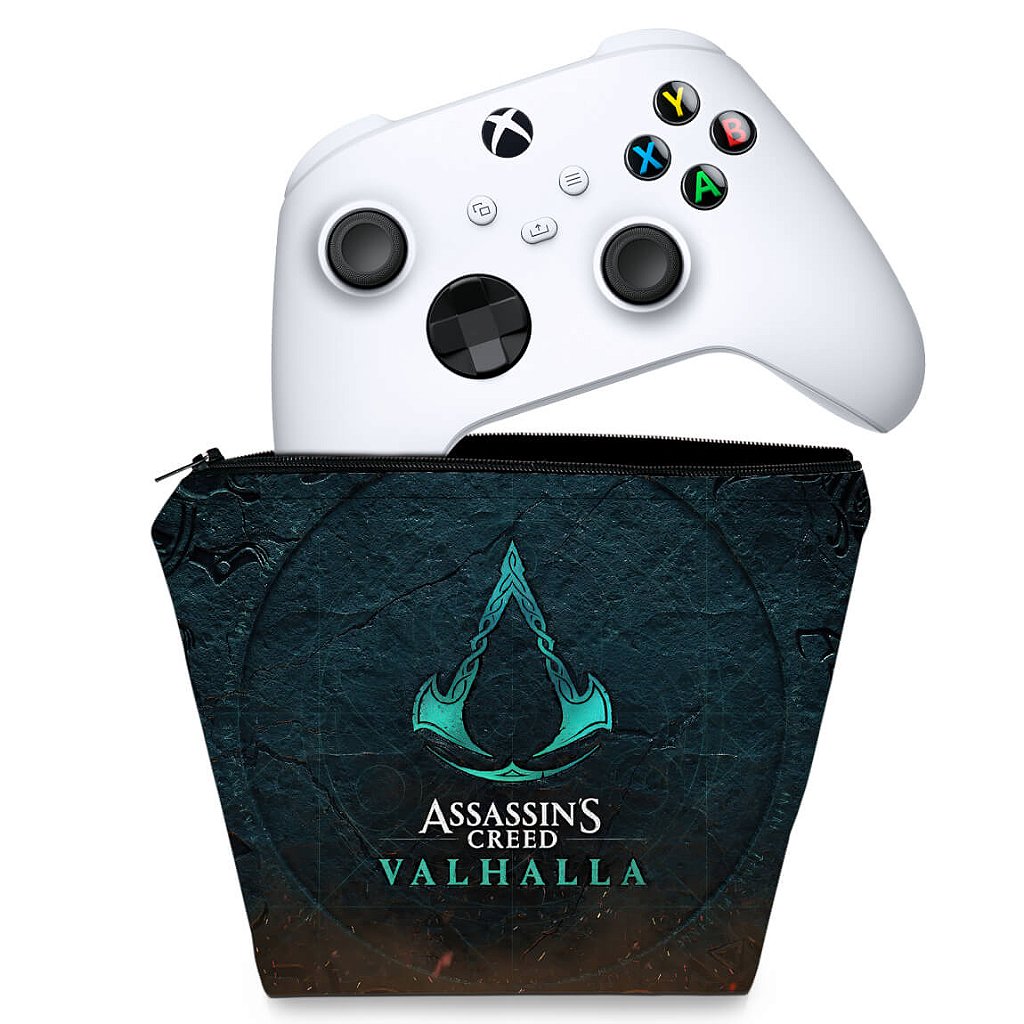 Capa Case Xbox Series S X Controle - Assassin's Creed Valhalla