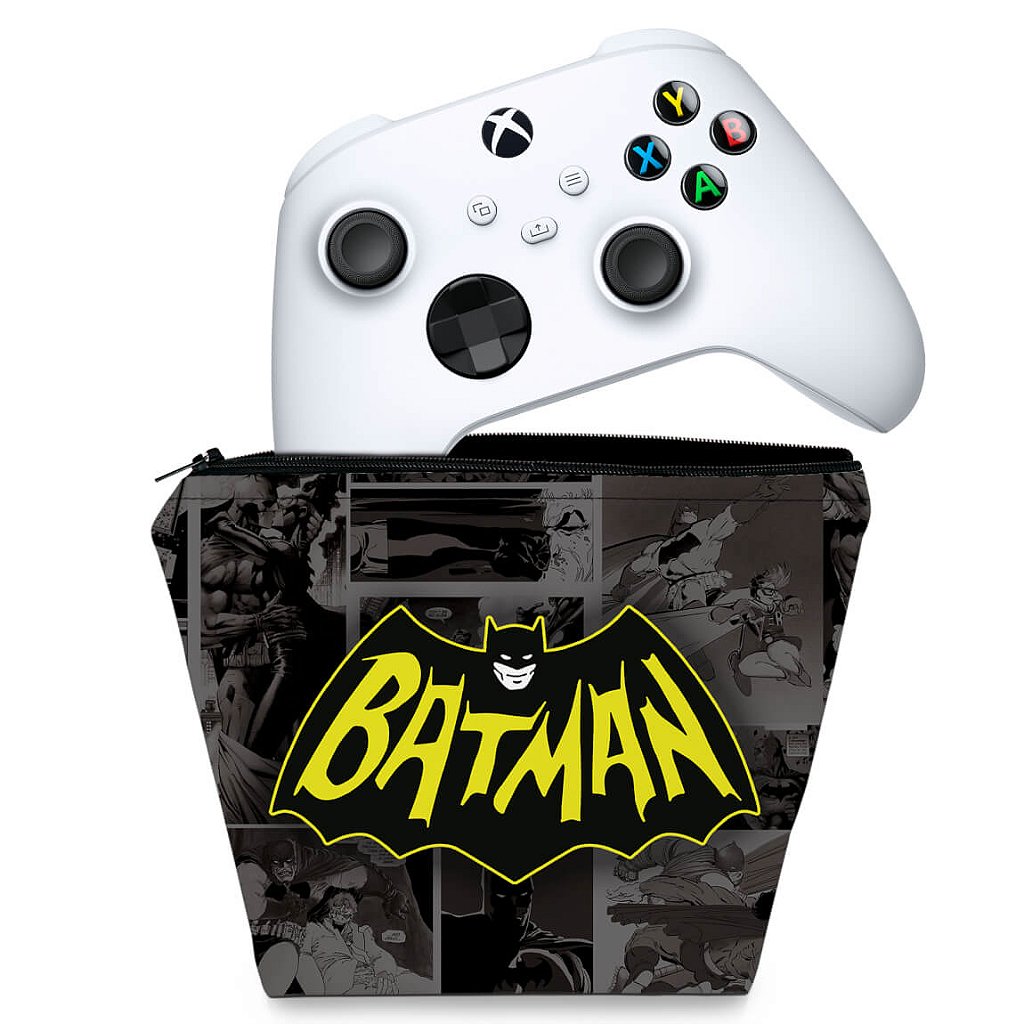 Capa Case Xbox Series S X Controle - Batman Comics
