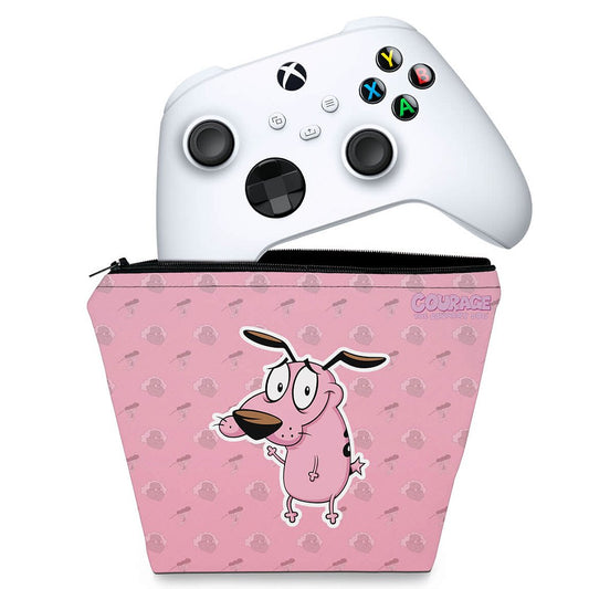 Capa Case Xbox Series S X Controle - Coragem: O Cão Covarde