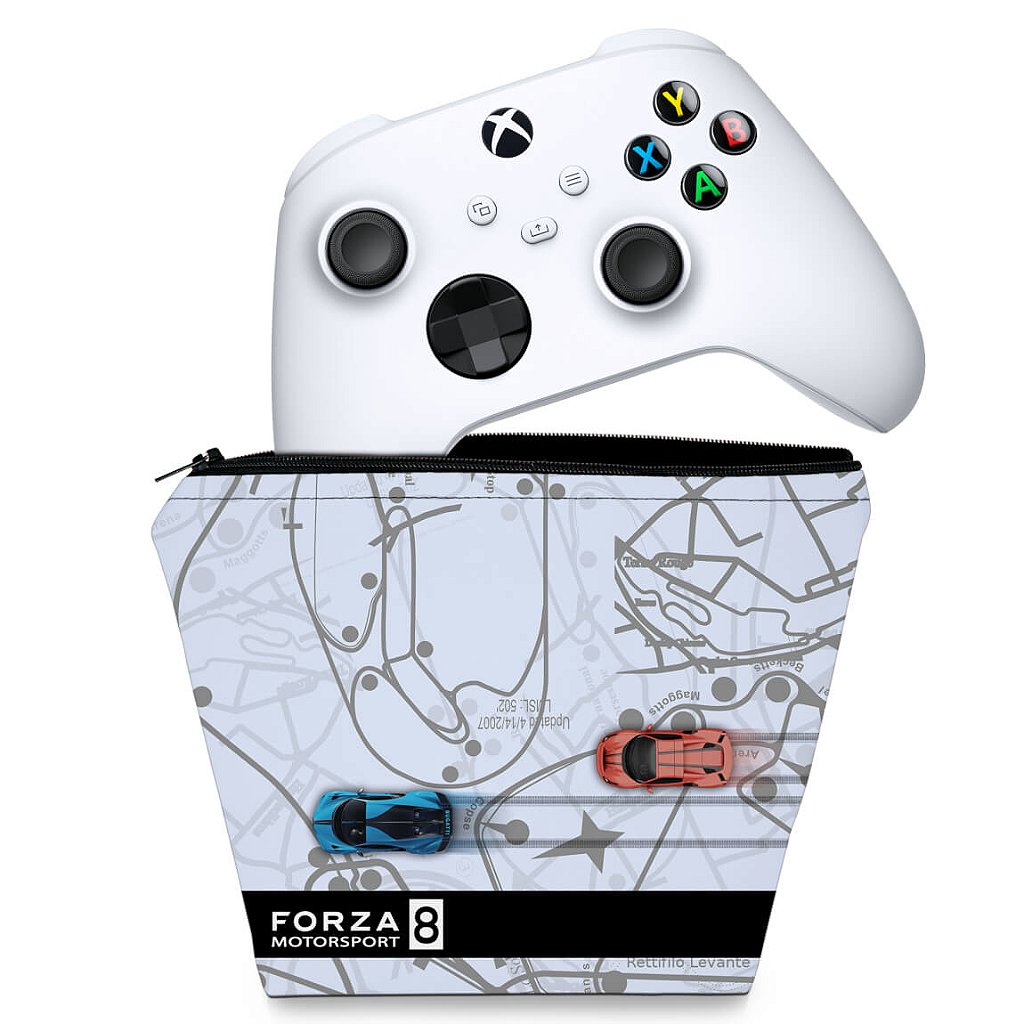 Capa Case Xbox Series S X Controle - Forza Motor Sport 8
